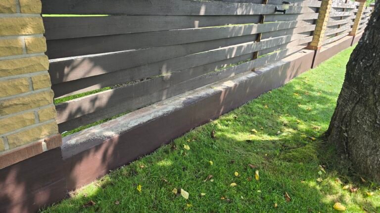 1 tvora pamatų skardinimas