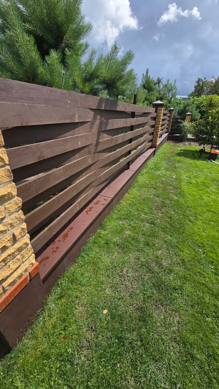 6 tvora pamatų skardinimas