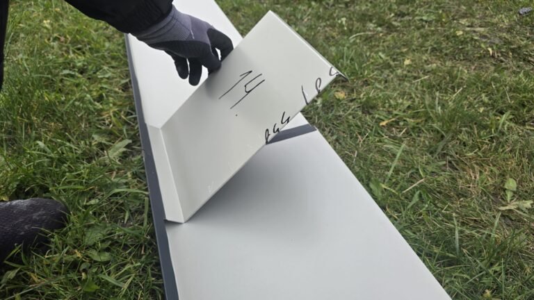 8 palangių skardinimas