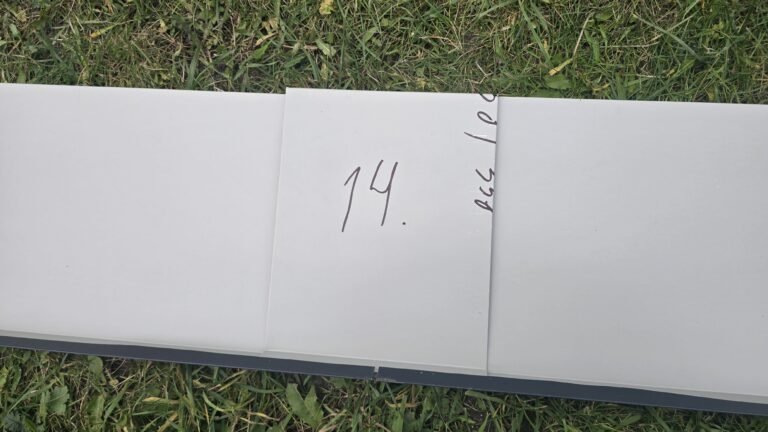 9 palangių skardinimas